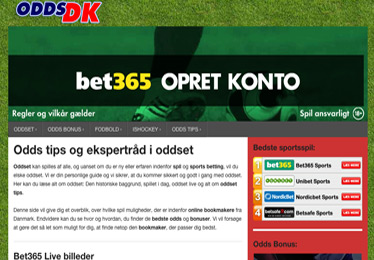Odds Denmark Sports